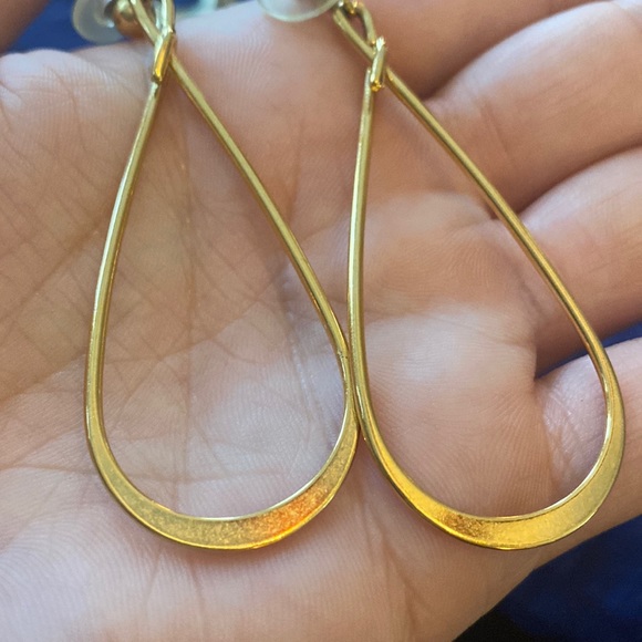 ❤️Vintage gold enameled earrings - Picture 6 of 11